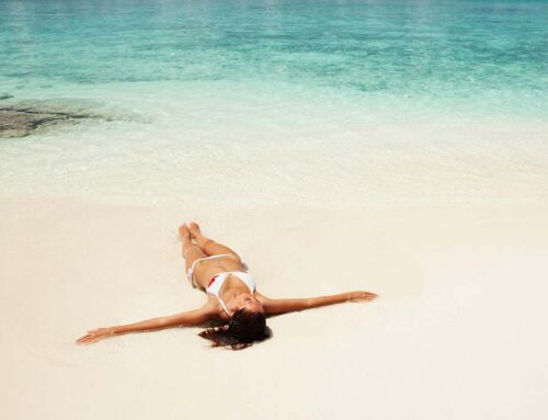 Servicio a la orilla de la playa